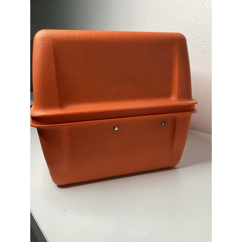 Flambeau Sturdy Paramedic First Responder First Aid Tackle Box Orange Heavy Duty - Picture 12 of 13